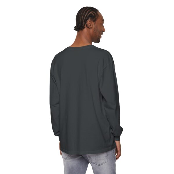 unisex garment dyed long sleeve t shirt