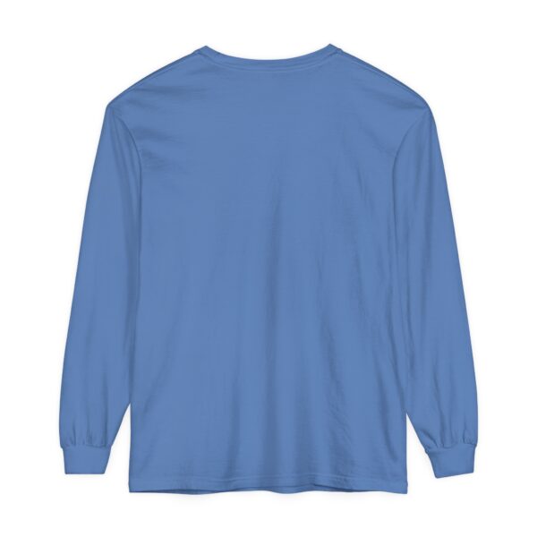 unisex garment dyed long sleeve t shirt