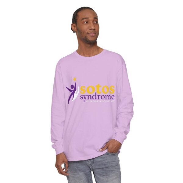 unisex garment dyed long sleeve t shirt