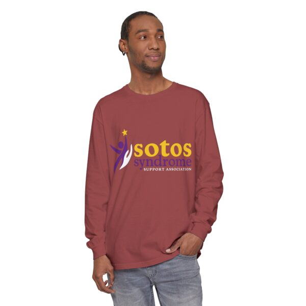 unisex garment dyed long sleeve t shirt