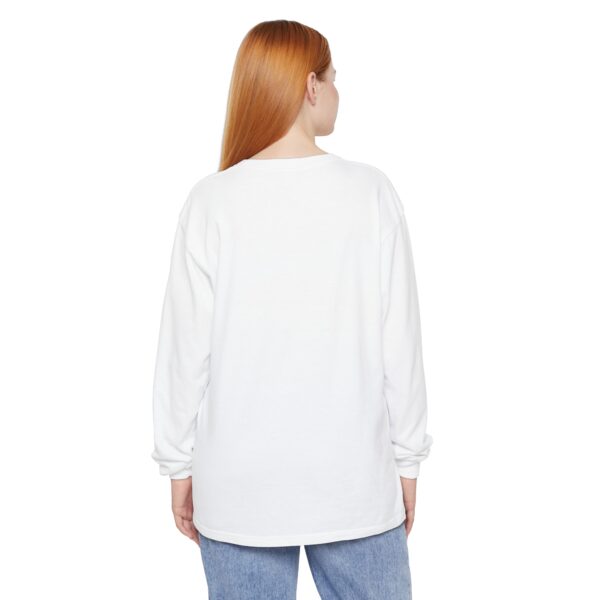 unisex garment dyed long sleeve t shirt