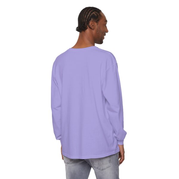 unisex garment dyed long sleeve t shirt